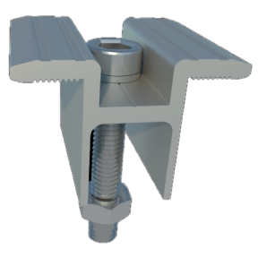 Ballast Fix Т-образный прижим UNI – Крепление для солнечных панелей (в сборе, 2шт, для угла 15°) купить