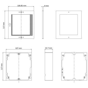 Hikvision DS-KD8003-IME1(B)/Surface/Europe BV - 2 Мп сетевая панель вызова Цена