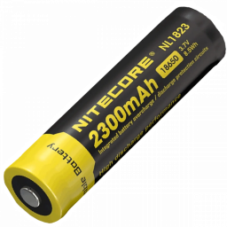 Nitecore NL1823 - Акумулятор Li-Ion 18650 3.7V (2300 мА•г) захищений