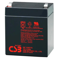CSB GP1245F2 – Аккумуляторная батарея (12В 4.5Ач, AGM, клеммы F2, 90А)