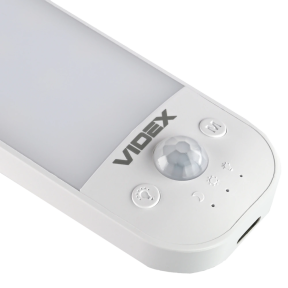 Светильник LED аккумуляторный с датчиком движения VIDEX VL-NL014W-S - фото №2 Светильник LED аккумуляторный с датчиком движения VIDEX VL-NL014W-S фото