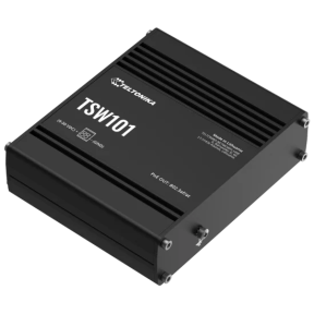 Teltonika TSW101 – Некерований комутатор для транспорту (5xGbE, 4xPoE+, 9-30VDC) Ціна