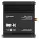 Teltonika TRB140 – Промышленный LTE-шлюз (4G Cat 4, 1xGbE, Modbus, OpenWrt, IP30)