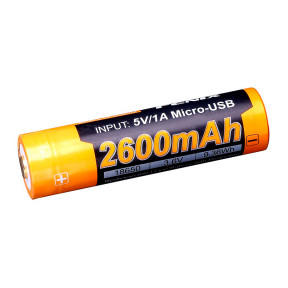 Акумулятор 18650 Fenix ARB-L18-2600U (2600 mAh) - фото №2 Акумулятор 18650 Fenix ARB-L18-2600U (2600 mAh) зображення