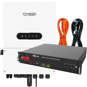 Dyness B4850G (2.4 кВт·г / 48 В) (1 шт.) + Dyness 5.0L-1P-A 5кВт 48В (1 шт.) - Комплект системи накопичення енергії - фото №1 Dyness B4850G (2.4 кВт·г / 48 В) (1 шт.) + Dyness 5.0L-1P-A 5кВт 48В (1 шт.) - Комплект системи накопичення енергії купити