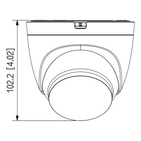 Dahua Technology DH-T4A-PV (2.8 мм) - 4 Мп купольная Wi-Fi камера с двойной подсветкой и активным сдерживанием купить