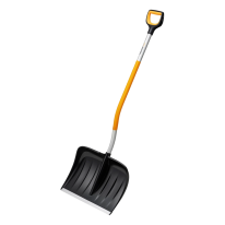 Fiskars X-Series (1057186) - Лопата для прибирання снігу з вигнутим руків’ям