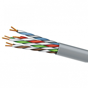 Cat. 5e U/UTP 4x2x0,48, бухта 305м.(7091013) Кабель ЗЗКМ (UTP мідь внутрішній 0,48) купити