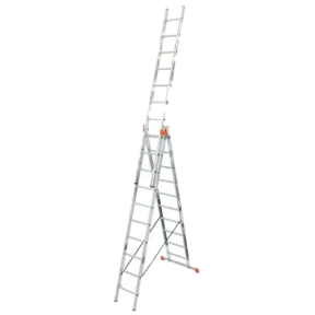 KRAUSE Tribilo 3х10 – Сходи універсальні (3-секційні, алюміній, робоча висота 7.65м) купити