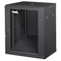 Trinix TRX-12U/600x450x637 Black – Шкаф коммутационный (12U, 600x450, 55кг)