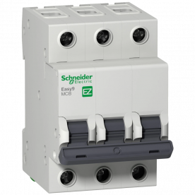 Schneider Electric EZ9F34363 Easy9, 63A C Автоматический выключатель