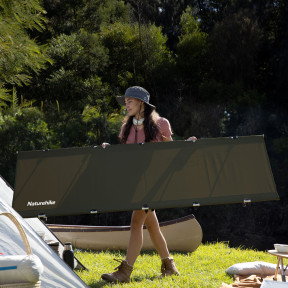 Ліжко складане Naturehike XJC05 NH20JJ001, Поліестер Oxford / алюміній, хакі купити