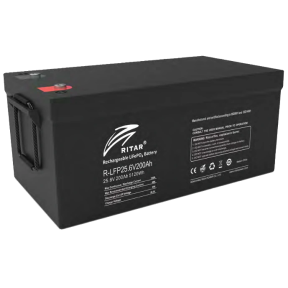 Ritar R-LFP25.6V200Ah G1 – Литиевый аккумулятор (25.6В, 200Ач, 5120Втч, Bluetooth) купить