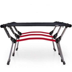 Ліжко складане Naturehike ультралегке NH19JJ006, алюміній, чорний зображення