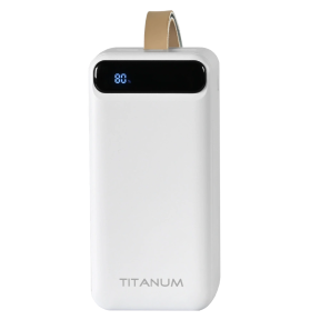TITANUM 741S 22.5W White 50000mAh - Повербанк купити