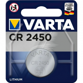 Батарейка VARTA CR 2450 BLI 1 LITHIUM купити