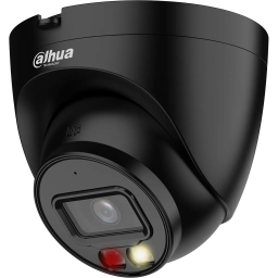 Dahua Technology DH-IPC-HDW2449T-S-IL-BE (2.8 мм) - 4 МП WizSense з подвійним підсвічуванням та мікрофоном (чорна)