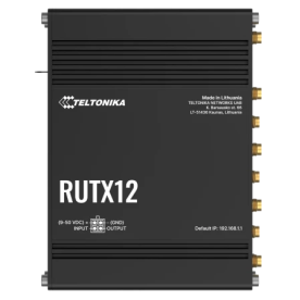 Teltonika RUTX12 - Промышленный сотовый маршрутизатор
