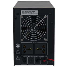 Лінійно-інтерактивний ДБЖ Kraft Energy KRF-B2000VA/1200W(LCD)24V (42-00046) - фото №2 Лінійно-інтерактивний ДБЖ Kraft Energy KRF-B2000VA/1200W(LCD)24V (42-00046) зображення
