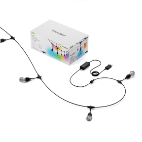 Вулична гірлянда Nanoleaf Smart Multicolor Outdoor String Lights Smarter Kit — 30 м, Matter, Homekit купити