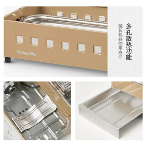 Naturehike CNH22CJ007 - Пальник-гриль газовий мультифункціональний зображення