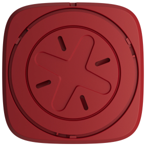 Ajax EN54 FireProtect (VAD) Red - Cповіщувач пожежний світловий фото