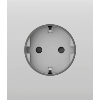 Ajax СenterCover (basic) White - Центральна панель для вбудованої розетки