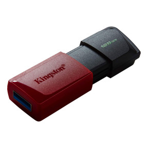 Kingston Exodia M Black Red 128GB USB 3.2 Type-A Gen1 DT - Накопичувач флеш USB зображення