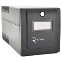 Ritar RTP1500 Proxima-D – Джерело безперебійного живлення (900Вт, 2х9Аг, 4xSchuko, AVR)