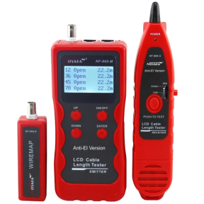 NOYAFA NF-868 – Кабельний тестер (RJ45/RJ11/BNC/USB, Wiremap 1км, Трасування 2км) купити