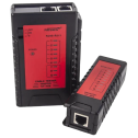NOYAFA NF-468 – Кабельный тестер (RJ45, RJ11, RJ12, LED-индикация, UTP/STP)