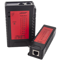 NOYAFA NF-468 – Кабельний тестер (RJ45, RJ11, RJ12, LED-індикація, UTP/STP)