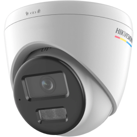 Hikvision DS-2CD1347G3-LIUF (4mm) – Купольная IP-камера (4МП, ColorVu, Smart Hybrid Light 30м, F1.0, PoE, Слот SD 512ГБ)