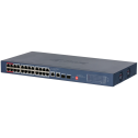 Dahua DH-CS4228-24GT-375 – Управляемый коммутатор (24xGbE PoE 375W, 2xSFP, L2)