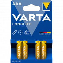 VARTA LONGLIFE AAA BLI 4 ALKALINE - Батарейка