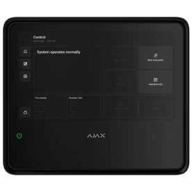 Ajax EN54 Fire Hub Black - Пожежна централь