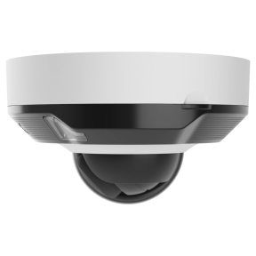 Ajax DomeCam Mini HL (5 Mp/2.8 mm) White - Дротова купольна IP-камера з гібридним підсвічуванням зображення