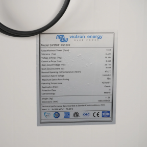 Монокристалічна сонячна панель Victron Energy 175W-12V series 4a, 175Wp, Mono зображення