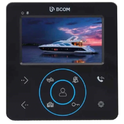 BCOM BD-480 Black - Видеодомофон