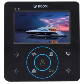 BCOM BD-480 Black - Відеодомофон