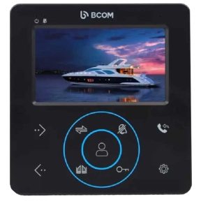 BCOM BD-480 Black - Видеодомофон купить