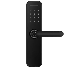 SEVEN LOCK SL-7766BF black (без врезной части) - Умный дверной биометрический замок купить