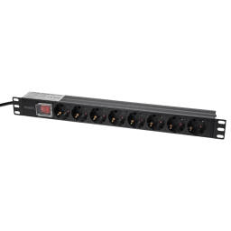Trinix TRX-PDU/8M-16А Black - Блок розеток