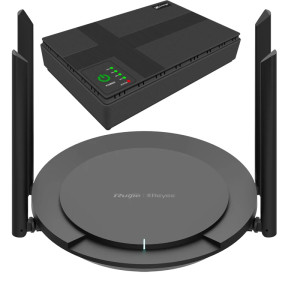 Ruijie Reyee RG-EW300 PRO + VIA Energy Mini UPS - Комплект для безперебійного живлення інтернету купити