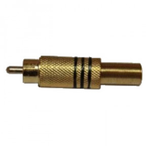 Разъем RCA с пружиной (тюльпан) - фото №1 Разъем RCA с пружиной (тюльпан) купить