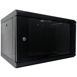 Шкаф коммутационный настенный 6U 600x500 Hypernet WMNC-500-6U-FLAT-BLACK