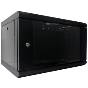 Шафа комутаційна настінна 6U 600x500 Hypernet WMNC-500-6U-FLAT-BLACK купити