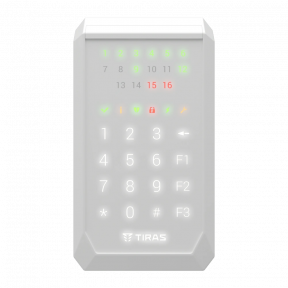 Клавіатура Tiras K-PAD16 (white) купити