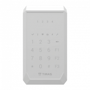 Клавіатура Tiras K-PAD4 (white) в Україні