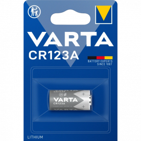 Батарейка Varta 16340 (CR-123A) bat(3B) Lithium 1шт PHOTO (06205301401) купити